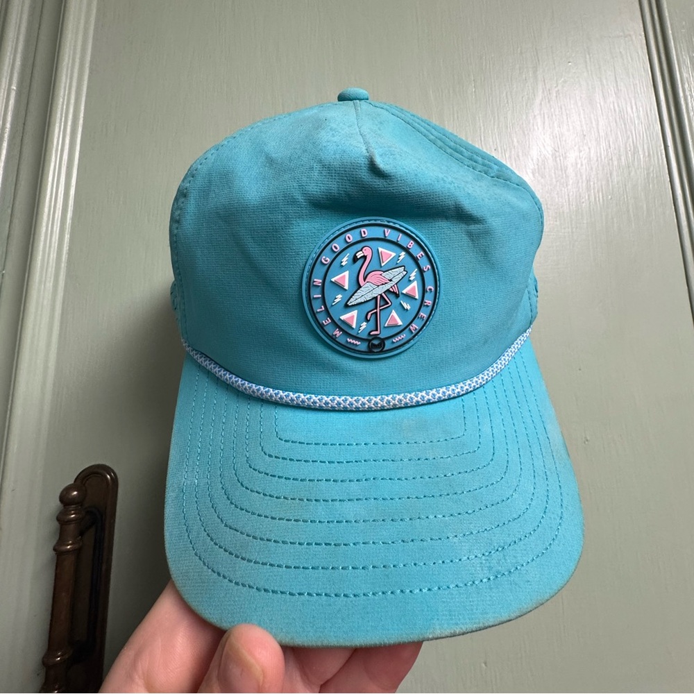 MELIN Hydro Coronado Drip Hat/Cap Lagoon Blue   RARE